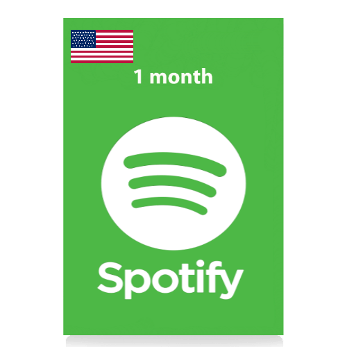 Spotify 1 month USA